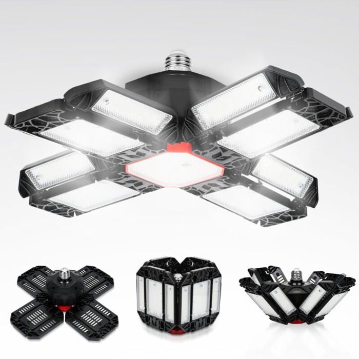 200W LED Lampe Industrielle hall éclairage lumière 360??° atelier lumière réglable garage lumière plafonnier hall Label
