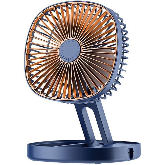 Ventilateur ventilateur de bureau mini ventilateur pour enfants rglable 90 faible bruit et silencieux 3 niveaux bleu - Cjykkv