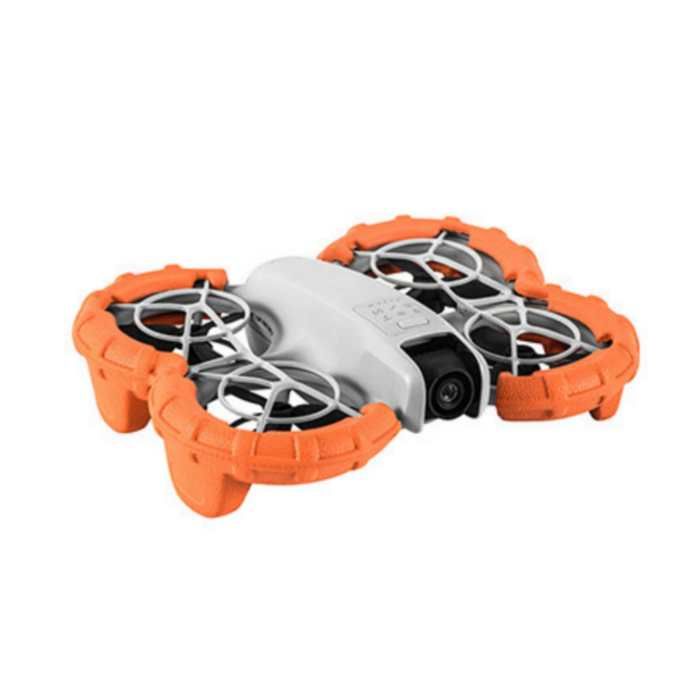 Étui de protection pour drone compatible DJI Neo flottabilité sur leau léger facile à installer EVA écologique orange Étui de protection pour drone compatible DJI Neo flottabilité sur leau léger facile à installer EVA écologique orange