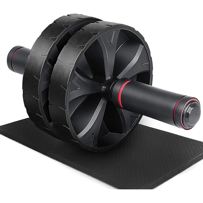 roue-abdominale-double-tapis-genoux-convertible-fitness-maison
