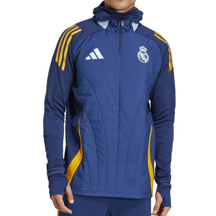 Real Madrid Veste Marine Homme Adidas Tiro 24/25