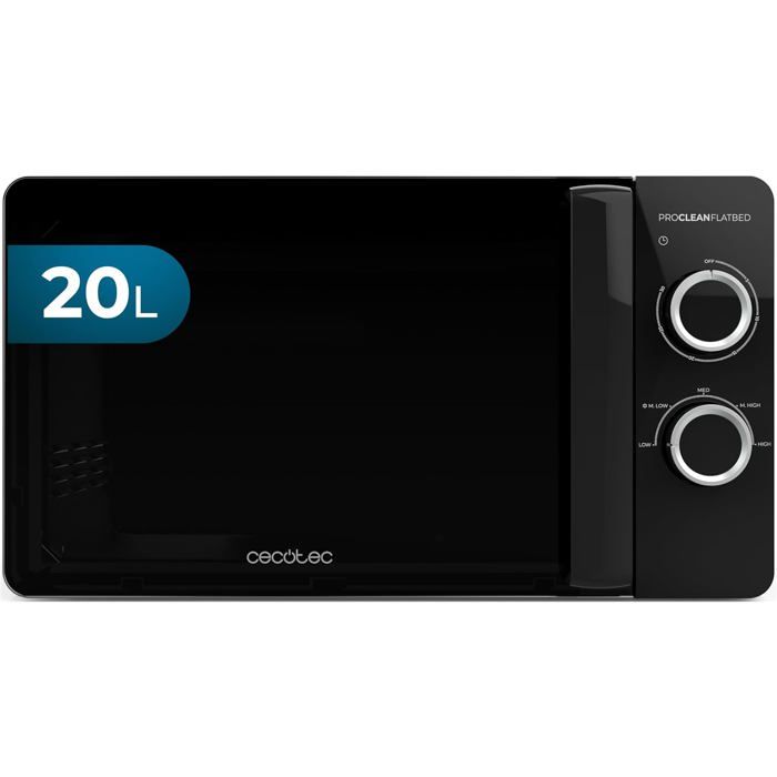 Micro-ondes avec gril halogène - SUTEO - Proclean 3030 Flatbed - 20L - 700W - 6 niveaux - Gril halogène 800W - Suteo