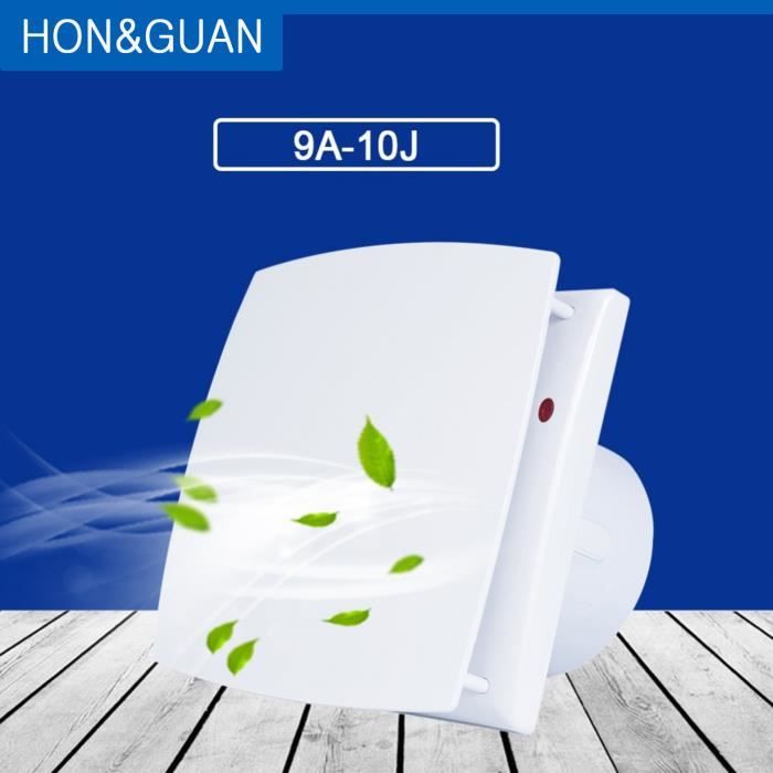 Hon&Guan Ventilateur Extracteur 75 Mm – 204 M³/h, Vitesse Variable, Pour Cave, Garage, Grow Tent