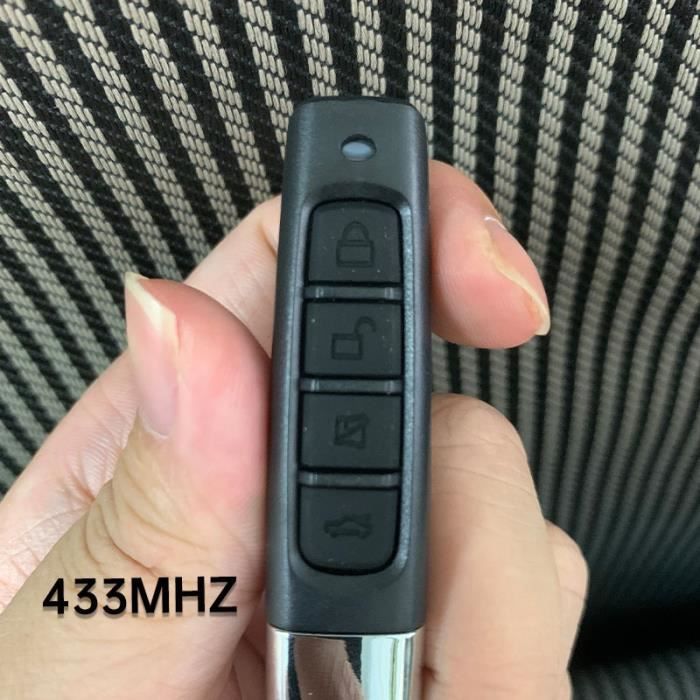 Minifinker Télécommande Universelle 433MHz Porte Garage Clonage