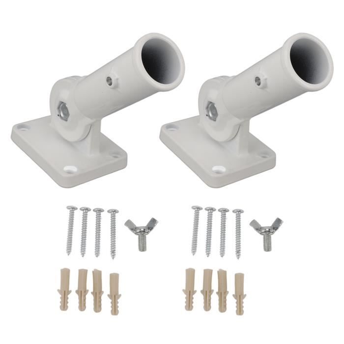 Support de douche sécurisé et réglable couverture complète coussinet en