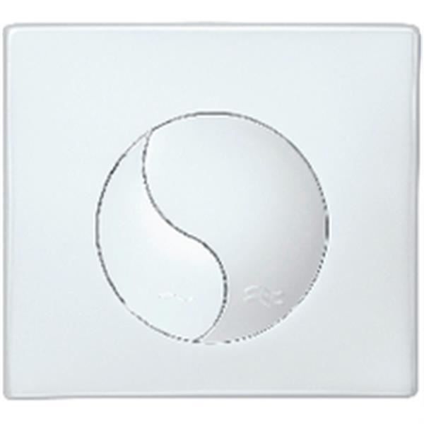 Alterna Plaque De Commande Concerto Blanche Pour Bati Support