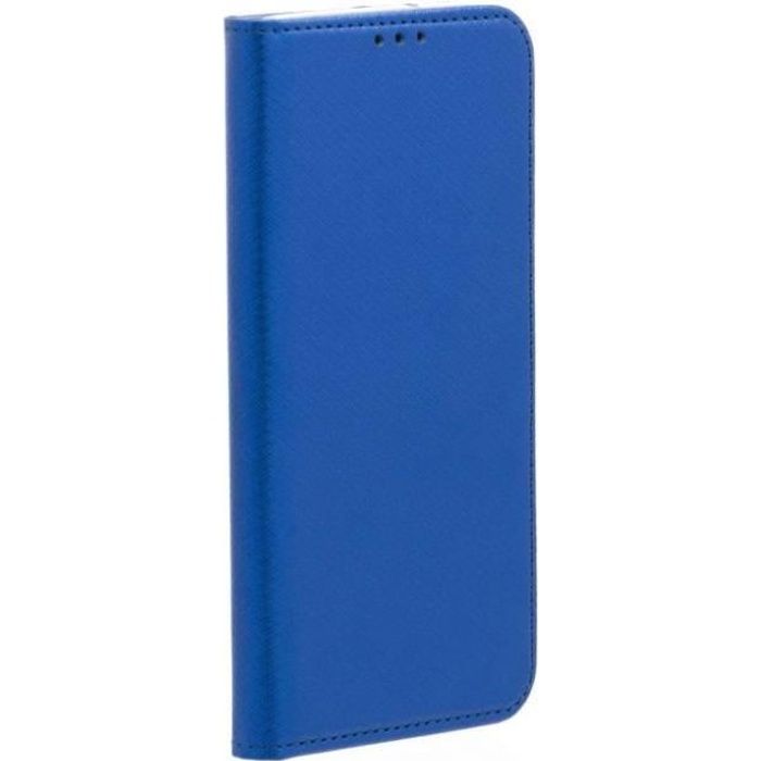 الصنات للحقائب اون لاين Housse bleue pour Samsung Galaxy A10 étui folio texturé rabat ...