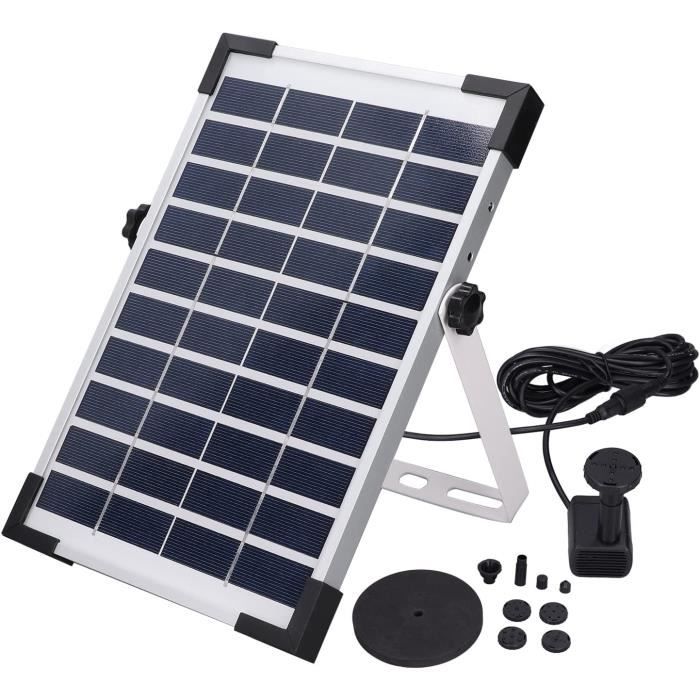 Set de 2 palmiers LED – à énergie solaire avec 20 LED blanc chaud – palmier décoratif pour