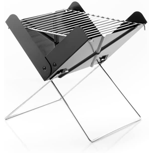 Barbecue Pliable Portable à Charbon IH-BQ1009 | Idéal Pour Le Camping Et Les Pique Niques