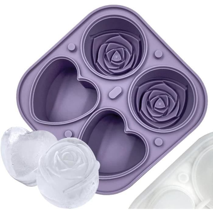 Moules En Silicone En Forme De Rose 3D - Lot De 2 - Pour Savon, Chocolat, Résine, Bougies - DIY Créatif