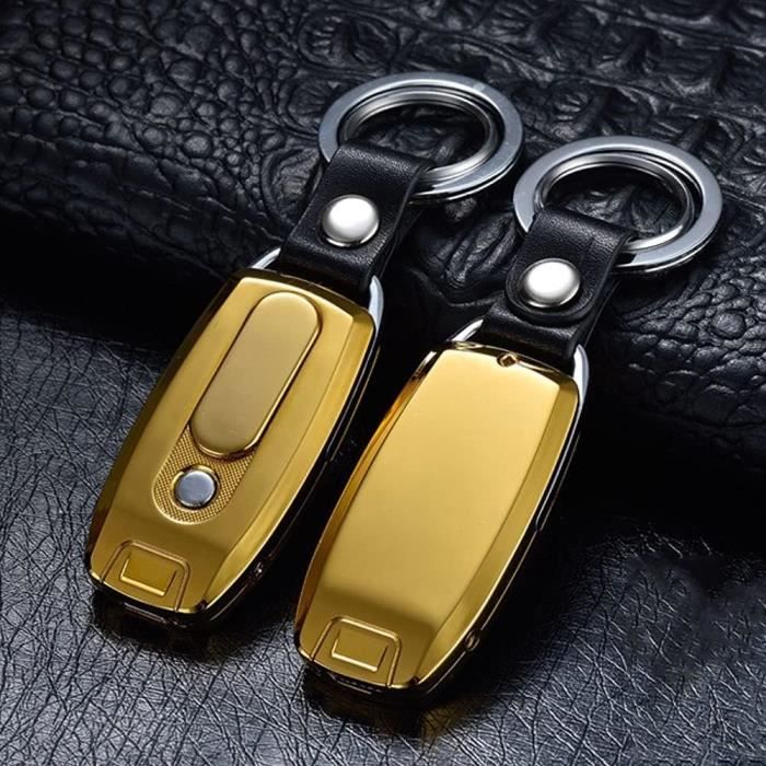 Cadeau Papa Cadeau Fete Des Peres, Coquimbo Briquet Electrique Rechargeable Double Arc Avec USB Câble, Longue Durée Coupe-Vent Briquet Pour Bougie, Barbecue, Cadeau Anniversaire/Noël Papa