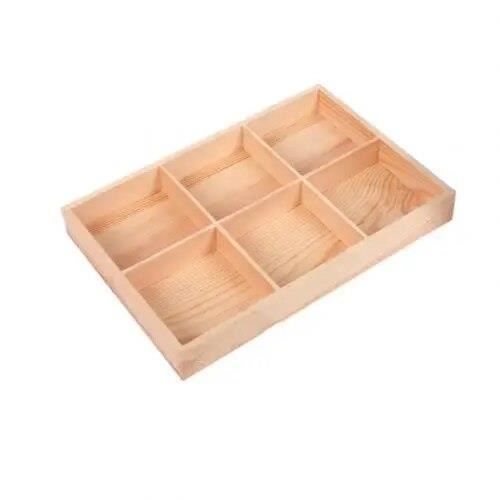 Boîte De Rangement En Bois à 24 Grille Pour Téléphone Portable - Noyer