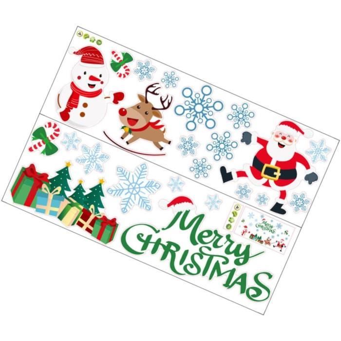 Autocollant Mural Cheminée Noël Hiver - Décor Fenêtre Et Mur Amovible | Vinyl Prime Decals