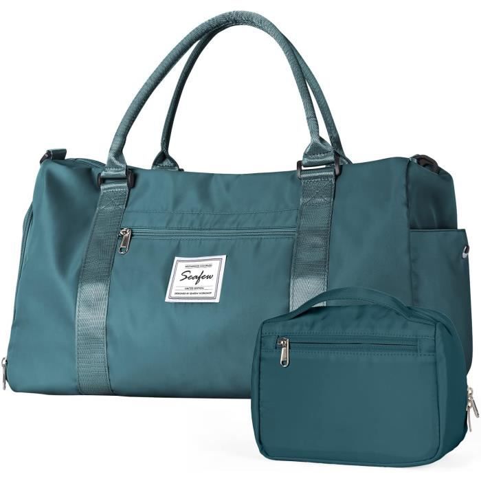 Sac De Sport Multifonction MIYCOO – Compartiment Chaussures, Poche Mouillée, 2 Porte-bouteilles, Imperméable