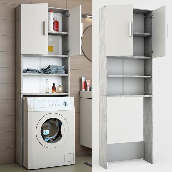 Armoire De Toilette Lave Linge Armoire Salle De Bain Etagere