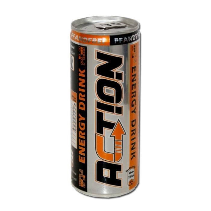 Action Energy Drink 24 Boites De 250ml Achat Vente