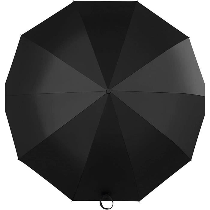 Parapluie De Voyage Compact Anti-UV - 44 Pouces - Imperméable, Léger - Lot Avec Housse