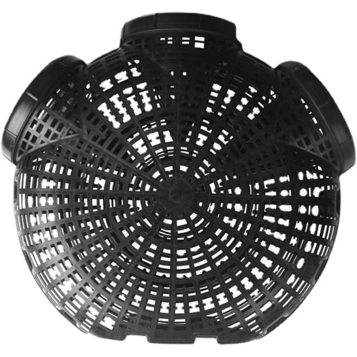 Filet de pêche pliable, portable, anti-rayures, panier de pêche flottant pour accessoires (S