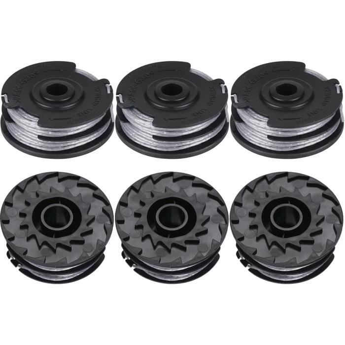 Fil Débroussailleuse Bosch 1.6mm Bobine Fil Coupe-bordure Bosch - 24 M X 1.6 Mm - Recharge Pour Débroussailleuses ART 24, 27, 30, 30-36 LI Fil Nylon Coupe-herbe