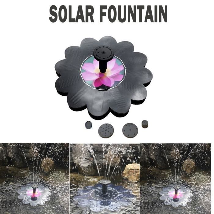 Fontaine Solaire Suspendue Pour Oiseaux – 23,5 X 46 Cm – Pompe Solaire Intégrée – Pour Jardin, Terrasse – Cadeau Nature
