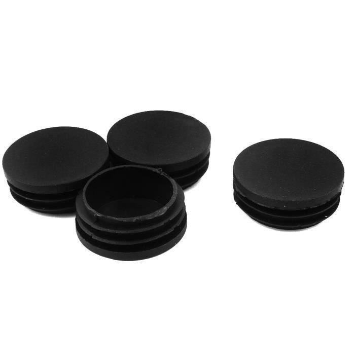 5 Stck bouchon pour tube rond 30 noir plastique Embout bouchons dobturation