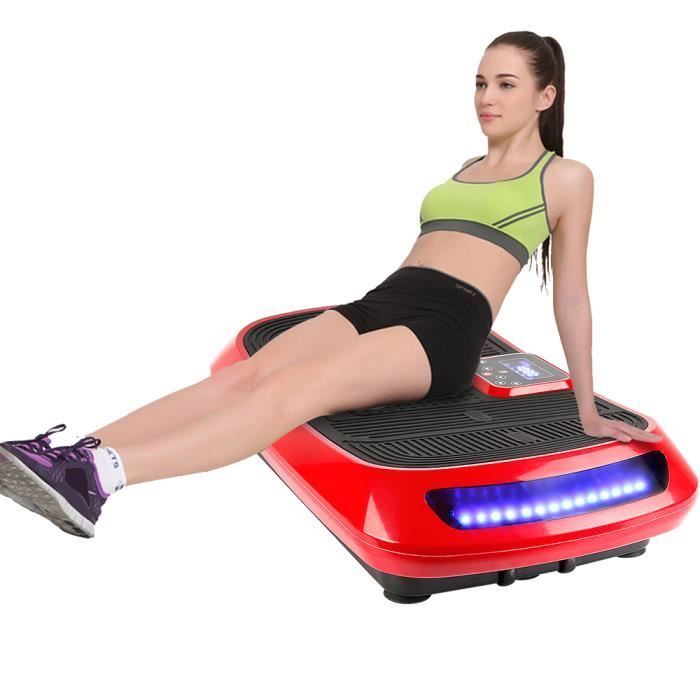 VP400 Plateforme vibrante oscillante professionnelle technologie de vibration 4D 2 puissants moteurs Shaper plate plateforme pla Cdiscount Sport