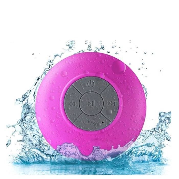 Mini Shower Speaker, Waterproof Wireless Bluetooth Speaker with Suction ...