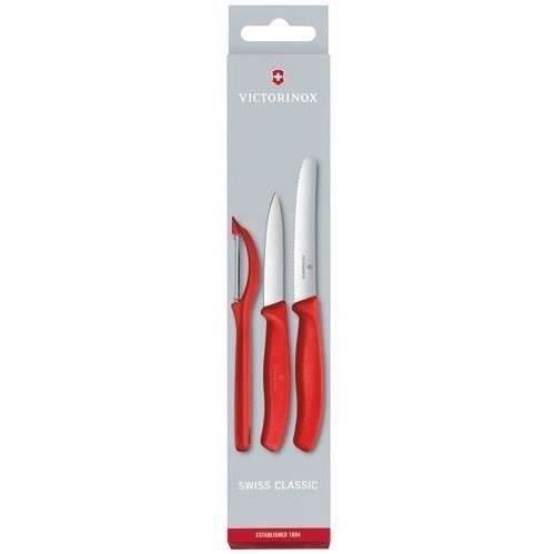 Set de 3 pièces VICTORINOX Swiss Classic - Rouge