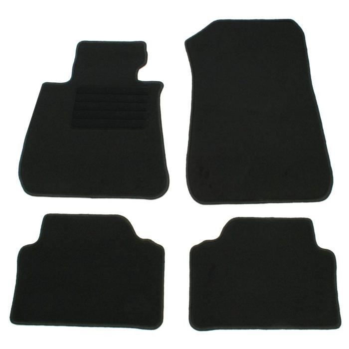 AD Tuning AD Tuning GmbH hg10789 Velours Coupe Set de Tapis de Sol Noir 