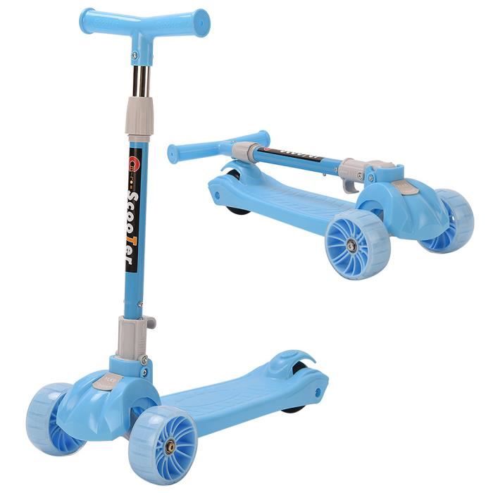 TON Enfants de plus de 2 ans, scooter pliable (roues lumineuses 120 * 50)  ROSE VEHICULE POUR ENFANT