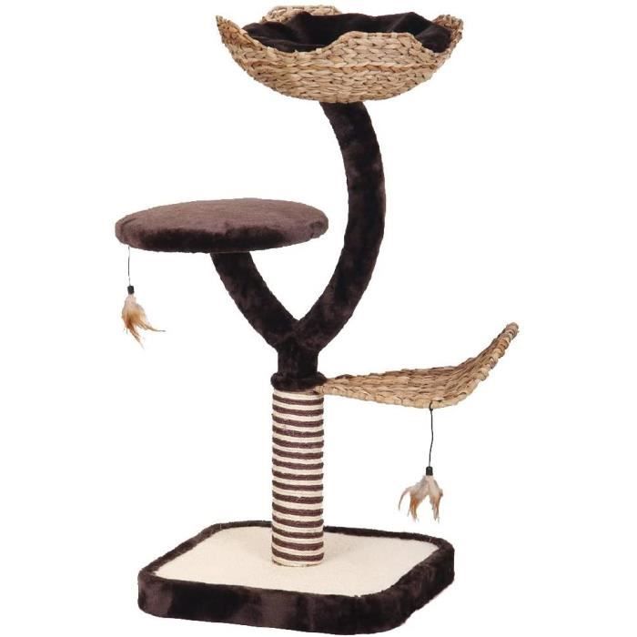 Arbre A Chat Natural Magnolia 45x45x99 Cm 60 Cdiscount Animalerie