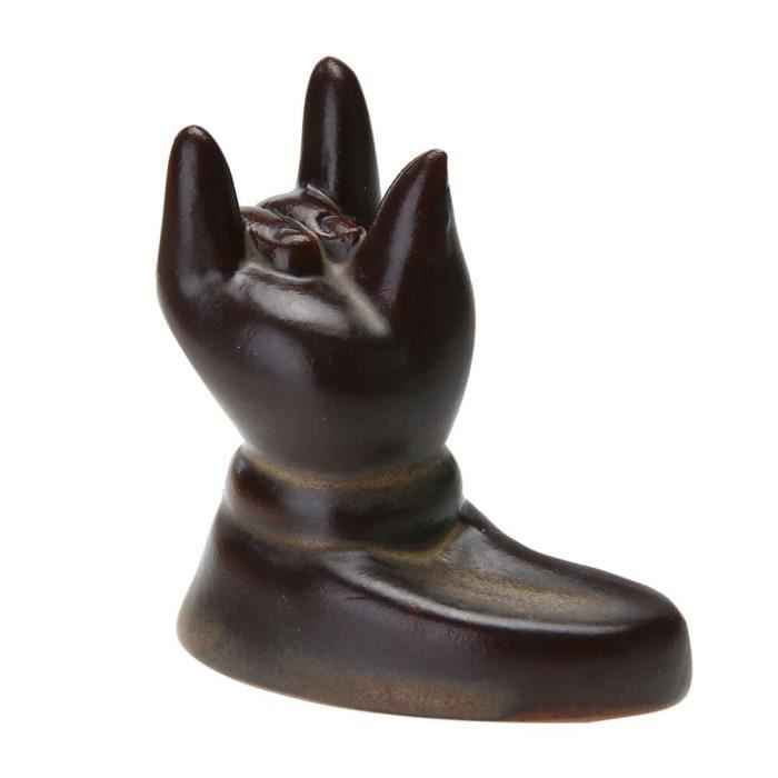 Brûleur Encens En Alliage Forme Chameau - Support Pour Cônes Et Bâtons - Décoration Artistique Pour Méditation, Salon, Bureau
