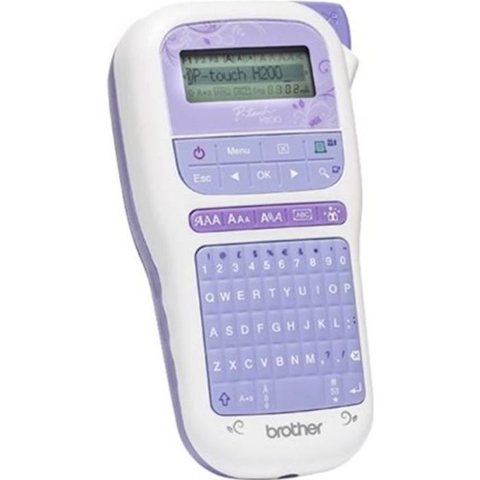 Etiqueteuse portable et ludique BROTHER PT H200 Transfert thermique Monochrome - vue 6