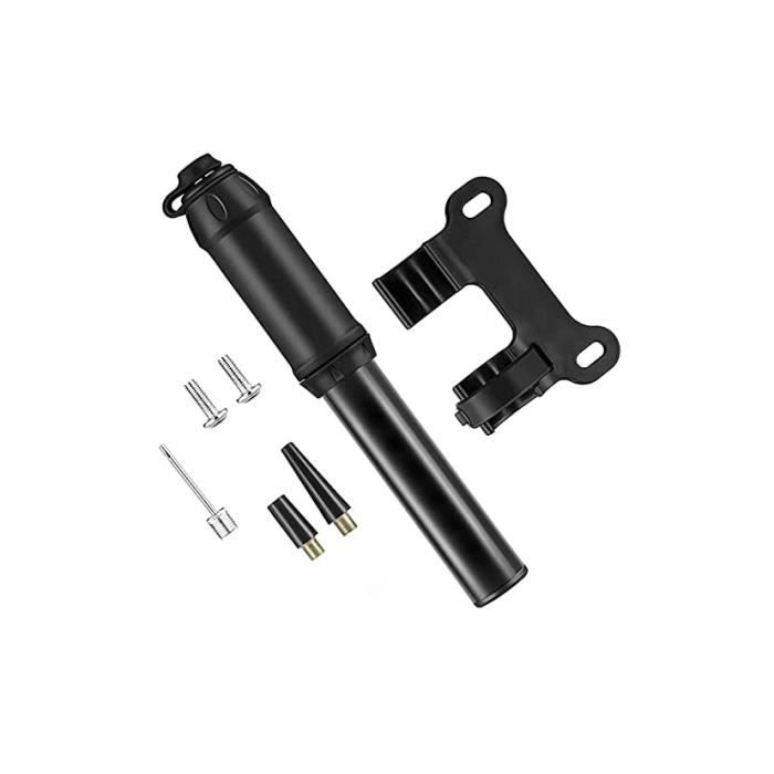 Mini Pompe à Vélo Électrique 130 PSI Avec Jauge Numérique – Valve Presta/Schrader, Arrêt Auto (Chartreuse)