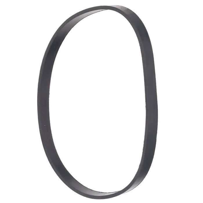 Lot De 2 Anneaux En Caoutchouc Pour Roue De Scie à Ruban 16 Pouces - 400 Mm - Bande Noire Robuste Et Silencieuse