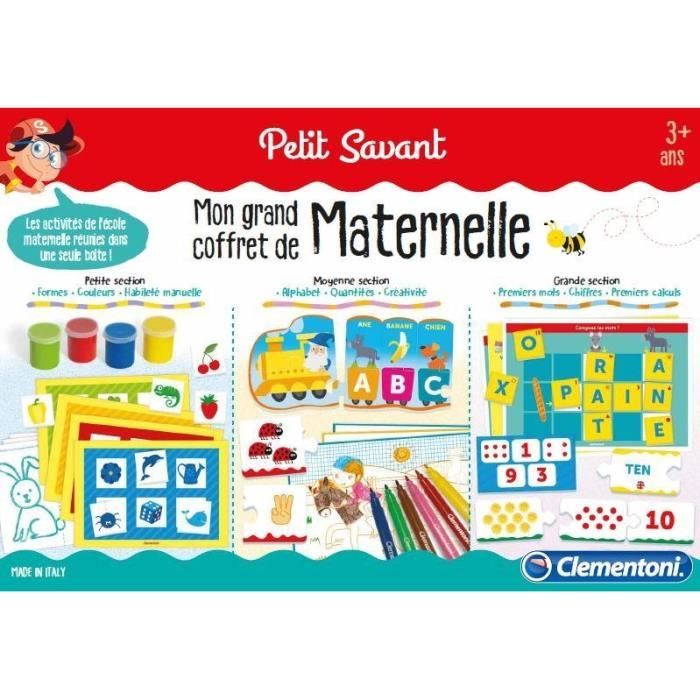 Jeu éducatif CLEMENTONI Montessori Les chiffres, 4-6 ans - Jeux