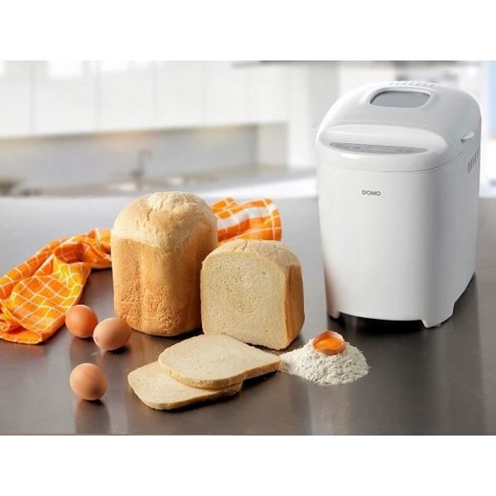 Domo B3961 Machine A Pain Blanc Achat Vente Machine A Pain Cdiscount