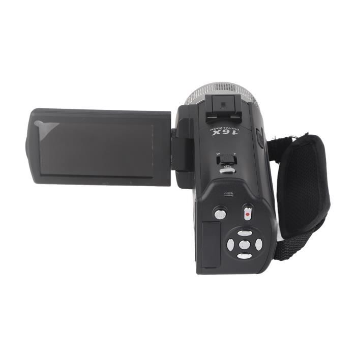 HEN- caméra de vision nocturne Caméra Vidéo 1080P, Caméscope Caméra Vidéo Numérique Objectif Fixe F 3.2, photo camescope Prise UE