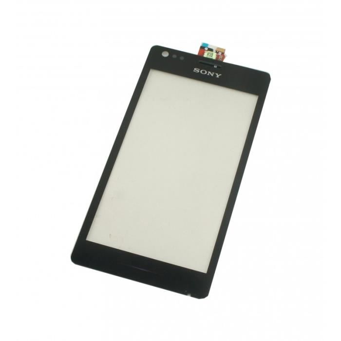 Vitre Tactile Noire Pour Sony Xperia Z - Écran LCD Panneau De Remplacement Neuf