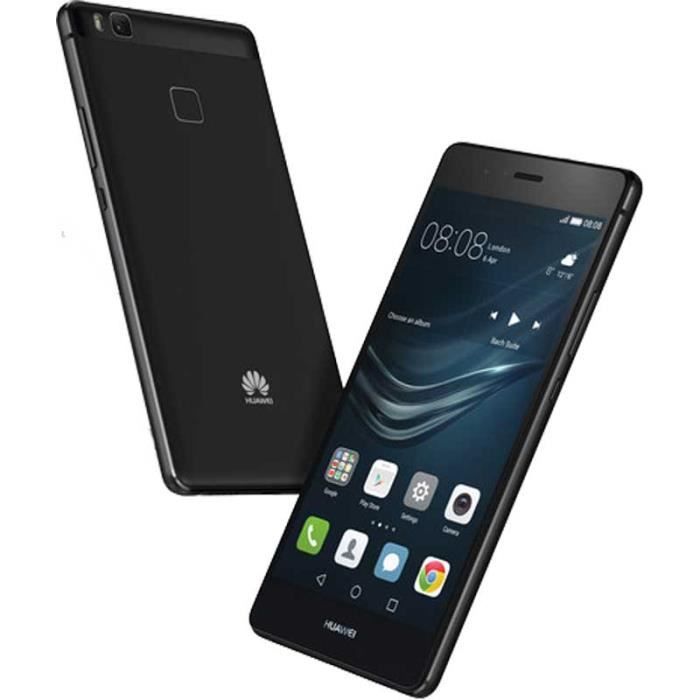 Huawei P9 Lite 16GB 2GB RAM Dual-SIM black EU - Cdiscount