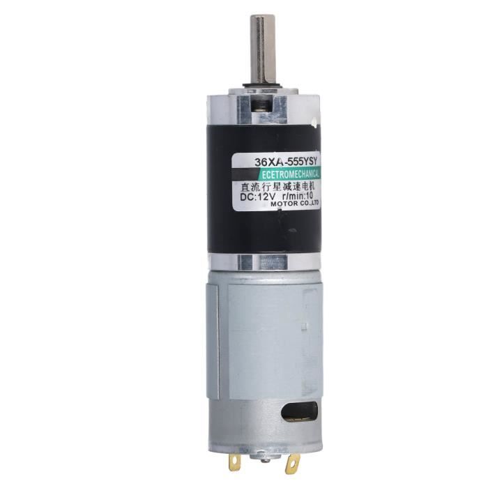 NAK-Micromoteur à courant continu Micro motoréducteur DC 12V CW CCW ...