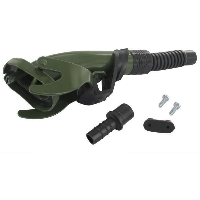 JARDIN PRATIC Bec verseur pour jerricans acier avec système de fermeture à goupille