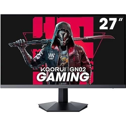Écran PC Gamer 27 Pouces – KOORUI – FHD – 1ms – Adaptive Sync – HDMI/DisplayPort