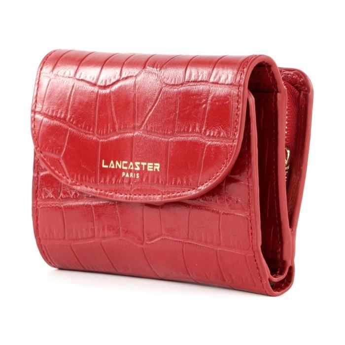 Porte monnaie rouge lancaster on sale