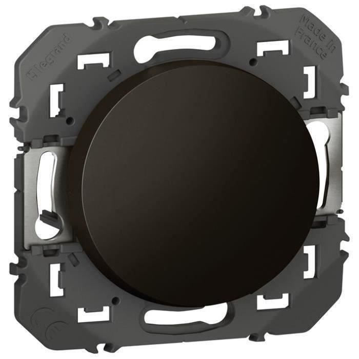 LEGRAND - Poussoir 6a noir Dooxie composable