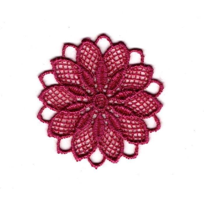 Ecusson Thermocollant Grand Flocon De Neige Or 4,8cm X 4,8cm