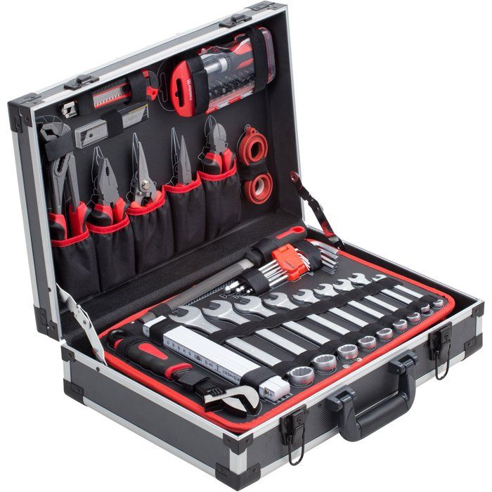 Coffret à outils 131 pièces - MEISTER - Alu