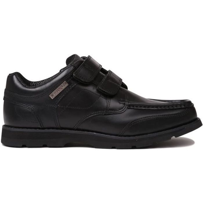 Kangol Harrow Vel Chaussures Bateau En Cuir Double Scratch