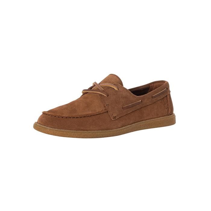 Chaussure Bateau En Daim Clarkbay Go - Clarks Originals - Homme - Marron