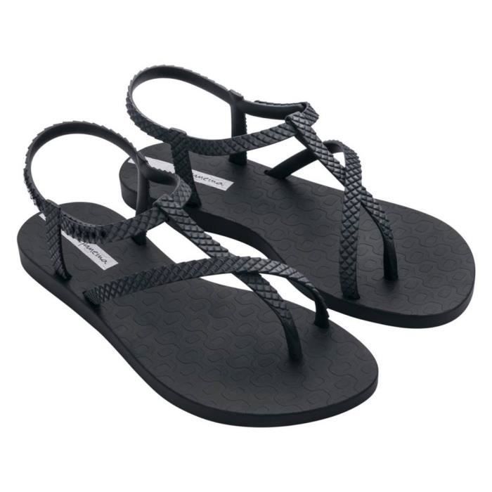 Chaussures plates IPANEMA Class Wish II Fem Noir Femme Adulte Scratch Synth tique